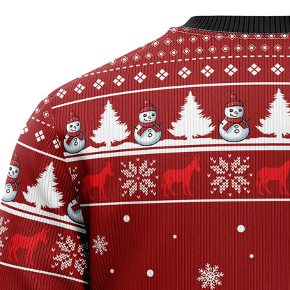 Is This Jolly Enough Donkey G51026 Ugly Christmas Sweater