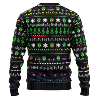 Alien Get In Loser TY1310 Ugly Christmas Sweater