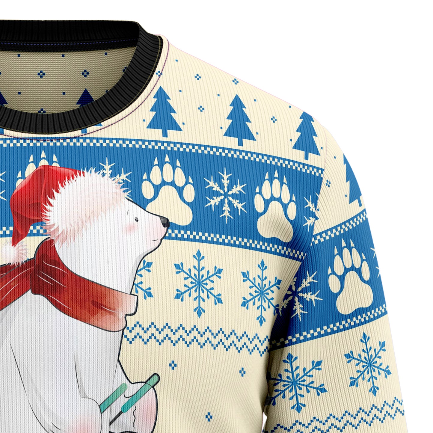 Polar Bear Ice D1410 Ugly Christmas Sweater