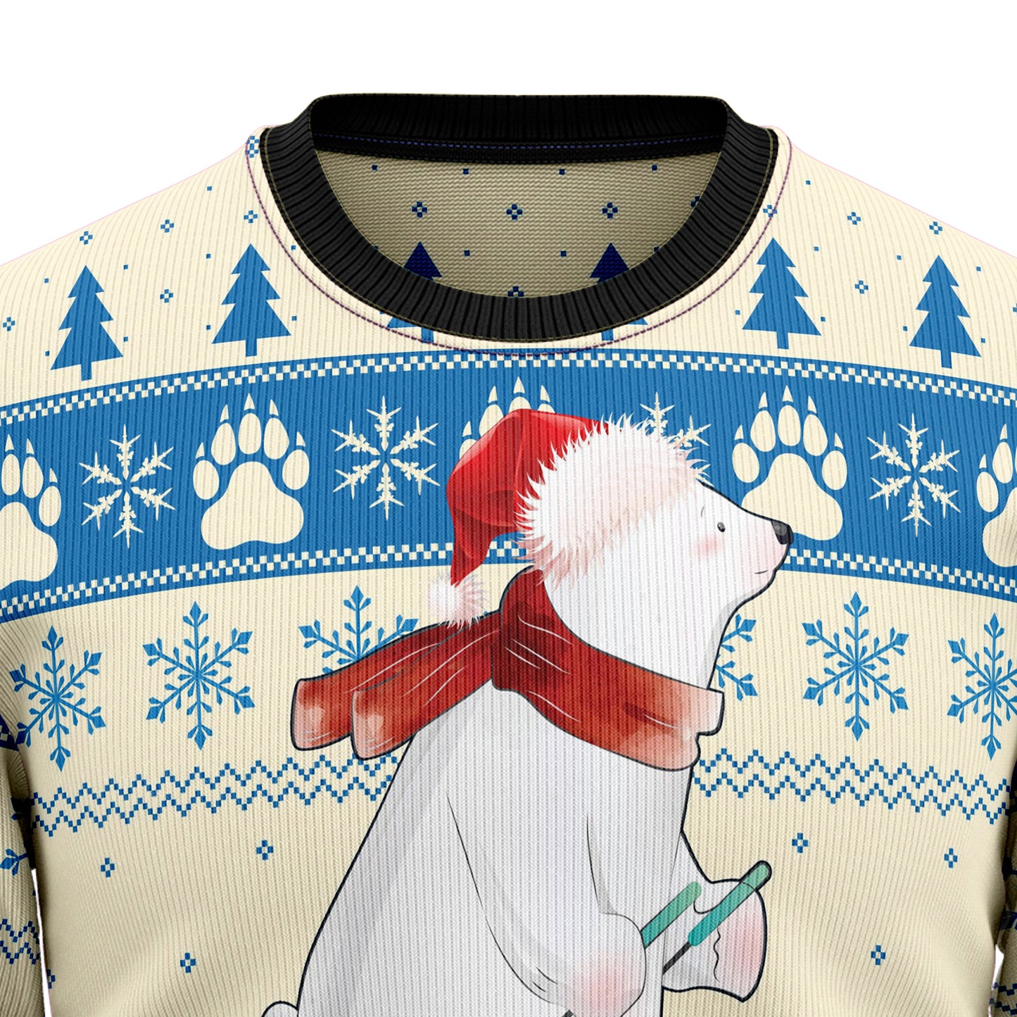 Polar Bear Ice D1410 Ugly Christmas Sweater
