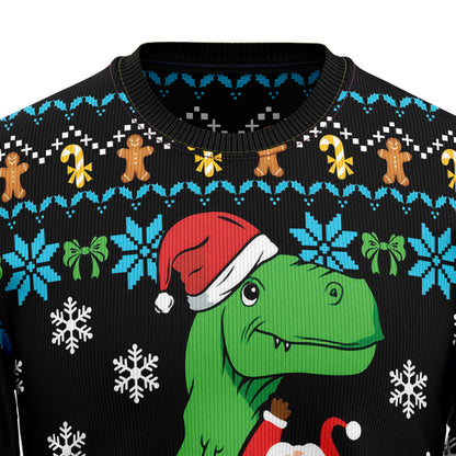 Dinosaur HZ102613 Ugly Christmas Sweater