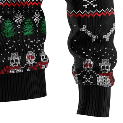 Sugar Skull Christmas T239 Ugly Christmas Sweater