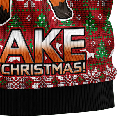 Oh For Fox Sake HT021103 Ugly Christmas Sweater