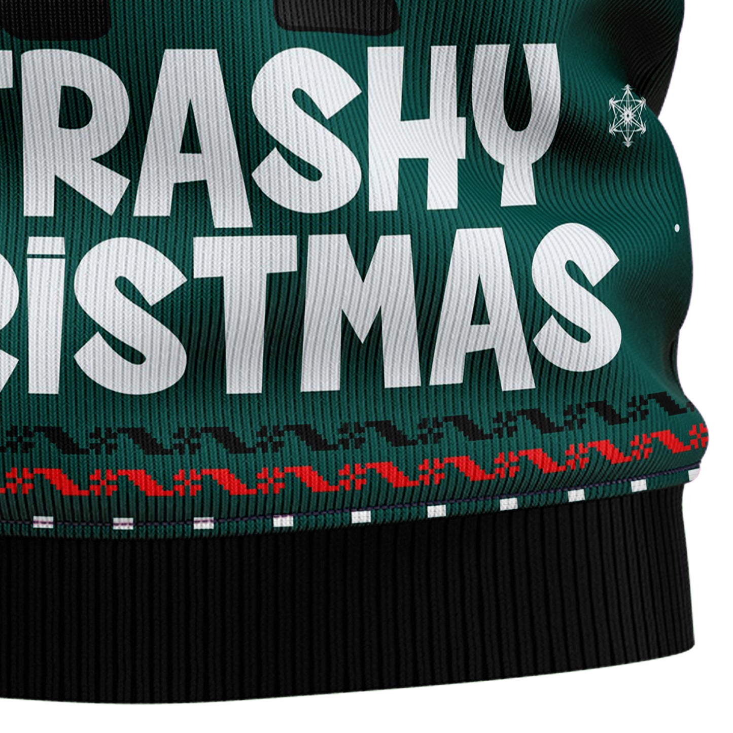 Raccoon Trashy Christmas T2810 Ugly Christmas Sweater