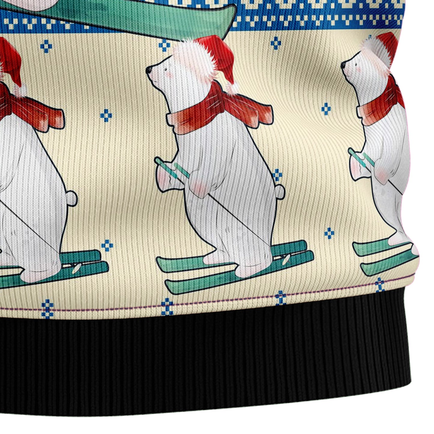 Polar Bear Ice D1410 Ugly Christmas Sweater