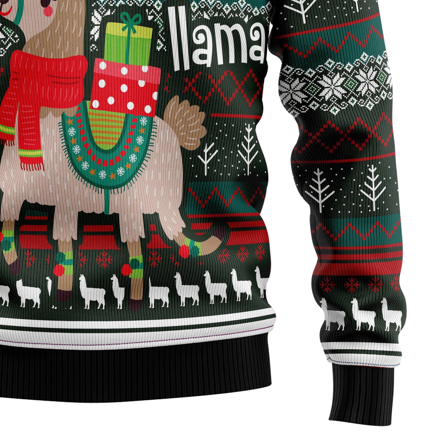 Fa-La-La-La-Llama G51124 Ugly Christmas Sweater
