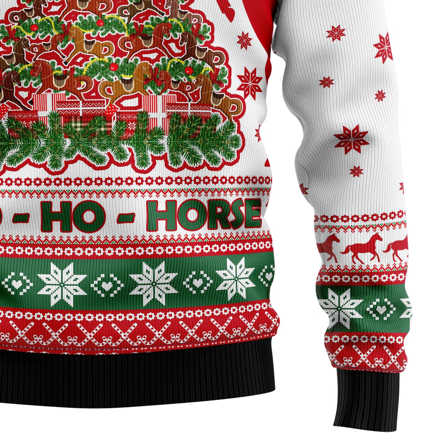 Horse Christmas Tree TY249 Ugly Christmas Sweater