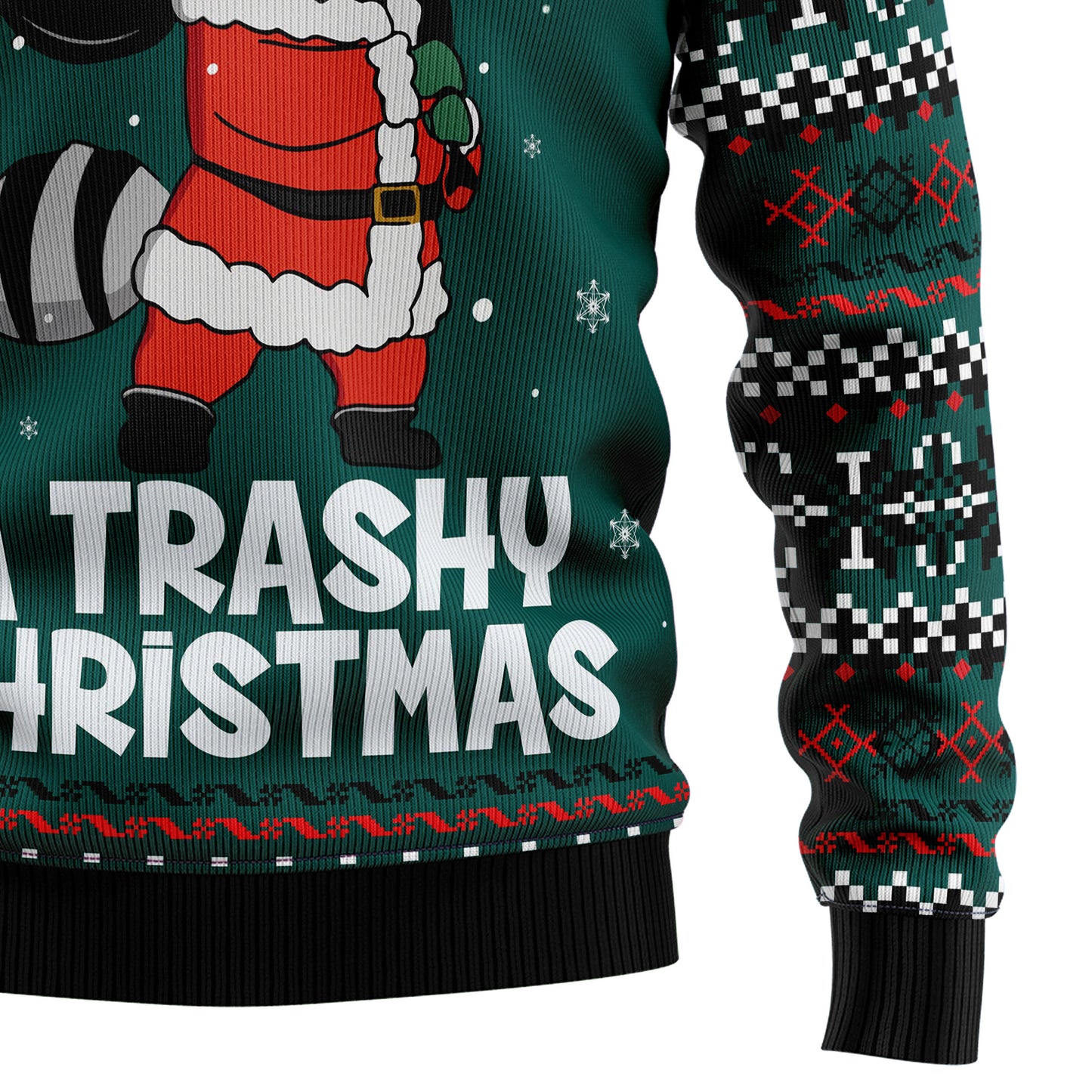 Raccoon Trashy Christmas T2810 Ugly Christmas Sweater