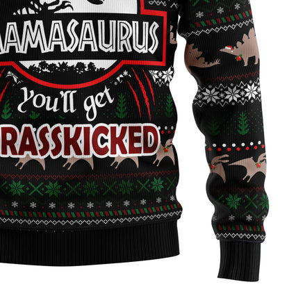 Dinosaur Mamasaurus TY289 Ugly Christmas Sweater