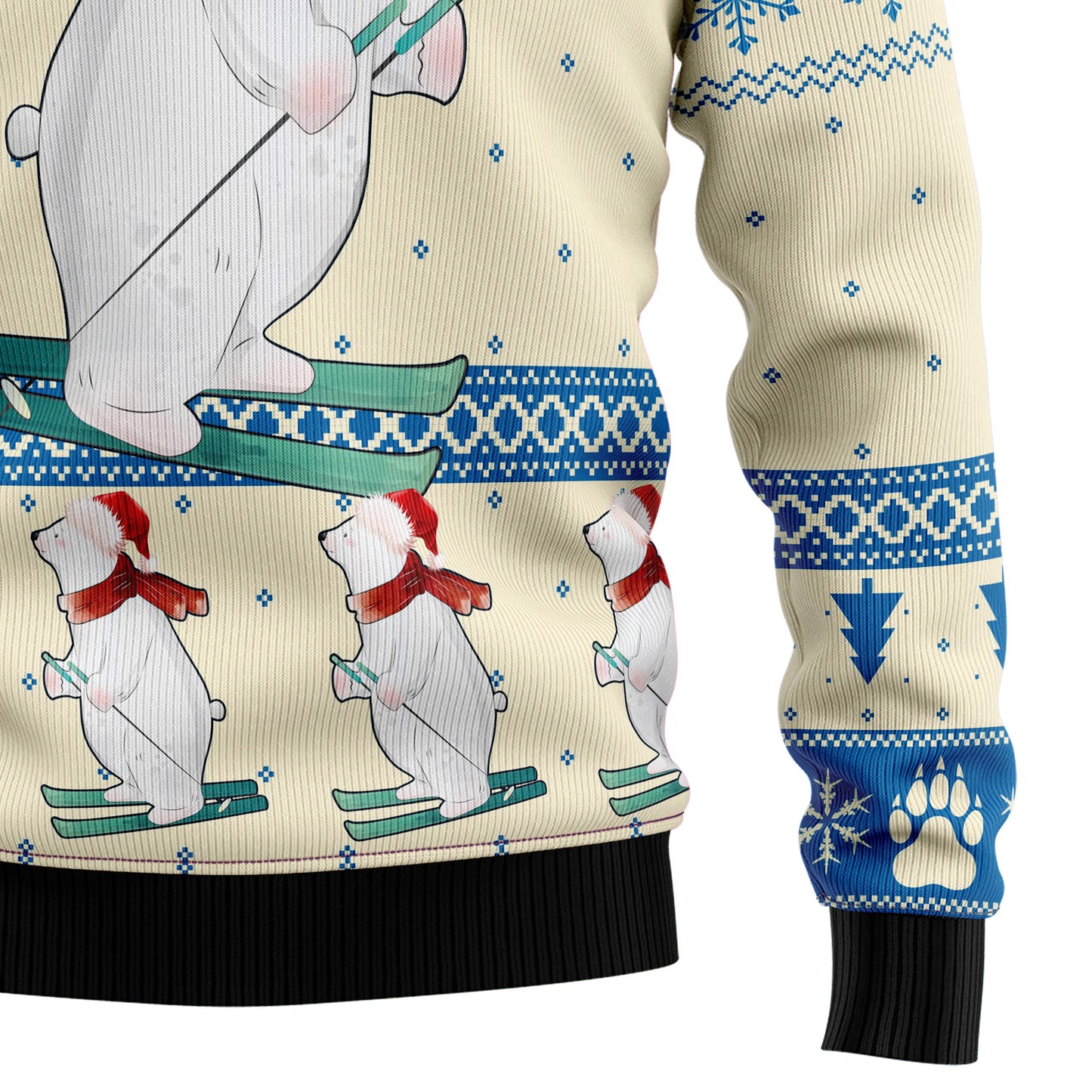 Polar Bear Ice D1410 Ugly Christmas Sweater