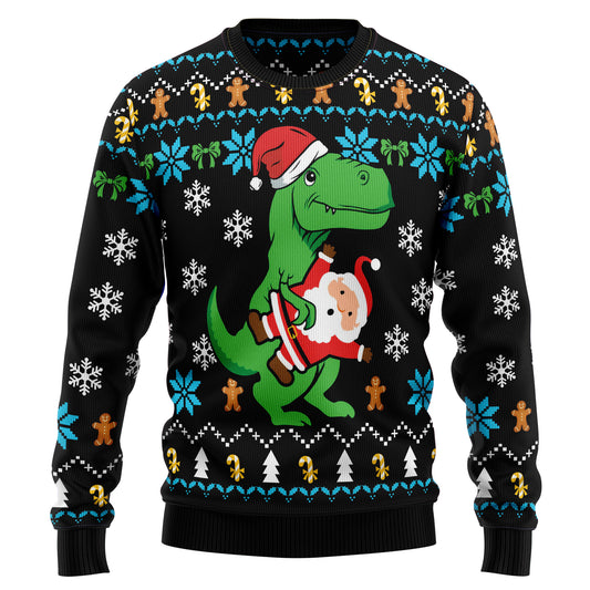 Dinosaur HZ102613 Ugly Christmas Sweater