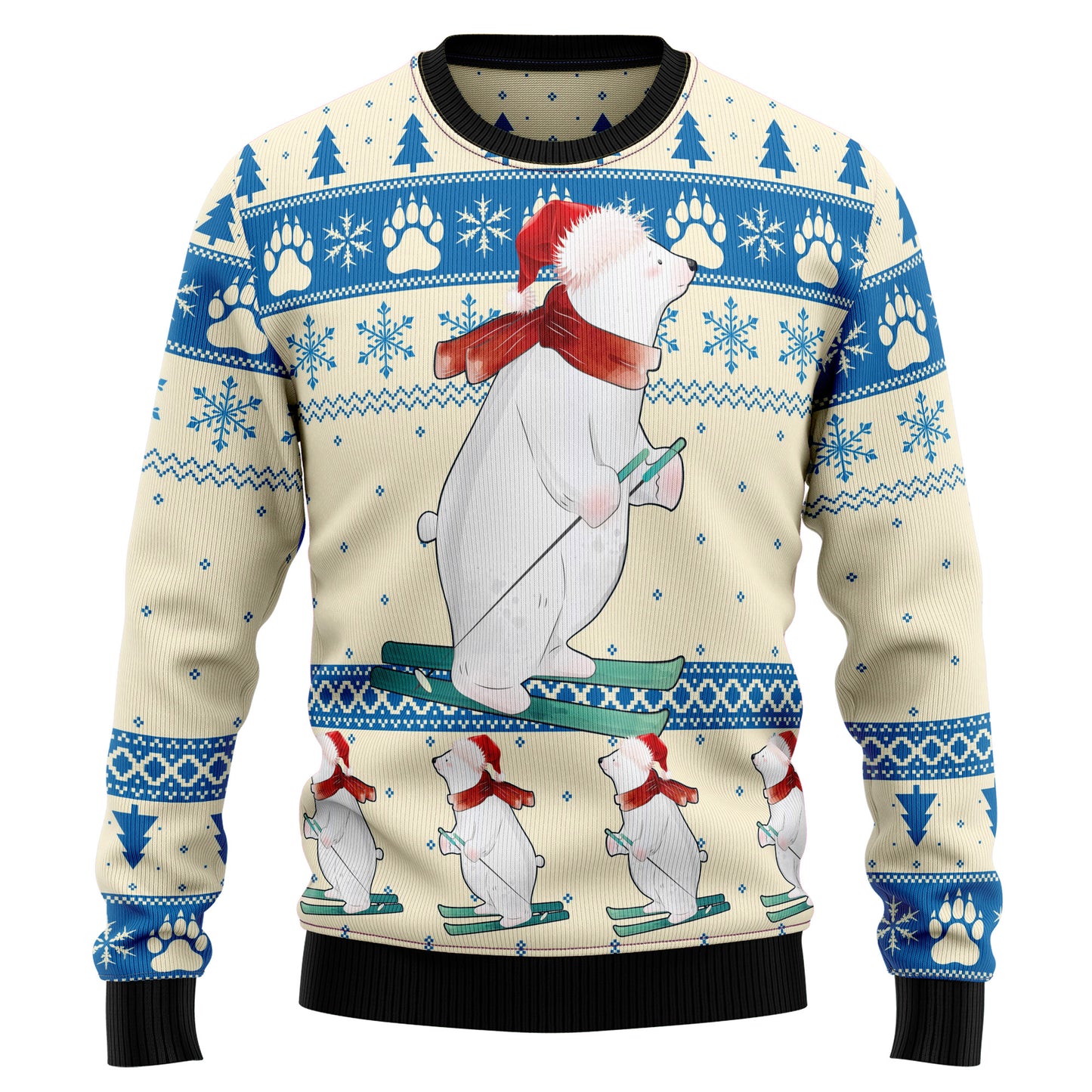 Polar Bear Ice D1410 Ugly Christmas Sweater