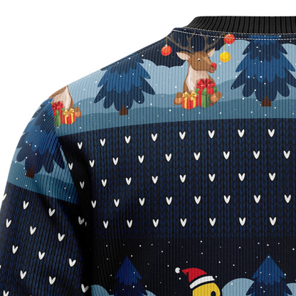 Cute Duck Quacker HT021105 Ugly Christmas Sweater