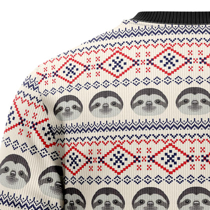 Sloth Mode Activated HZ102608 Ugly Christmas Sweater