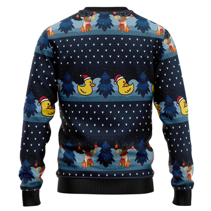 Cute Duck Quacker HT021105 Ugly Christmas Sweater