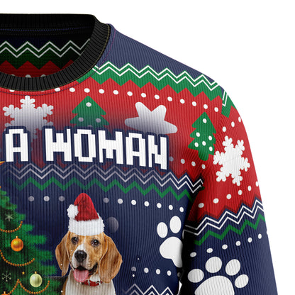 Custom Photo Dog HT92403 Ugly Christmas Sweater