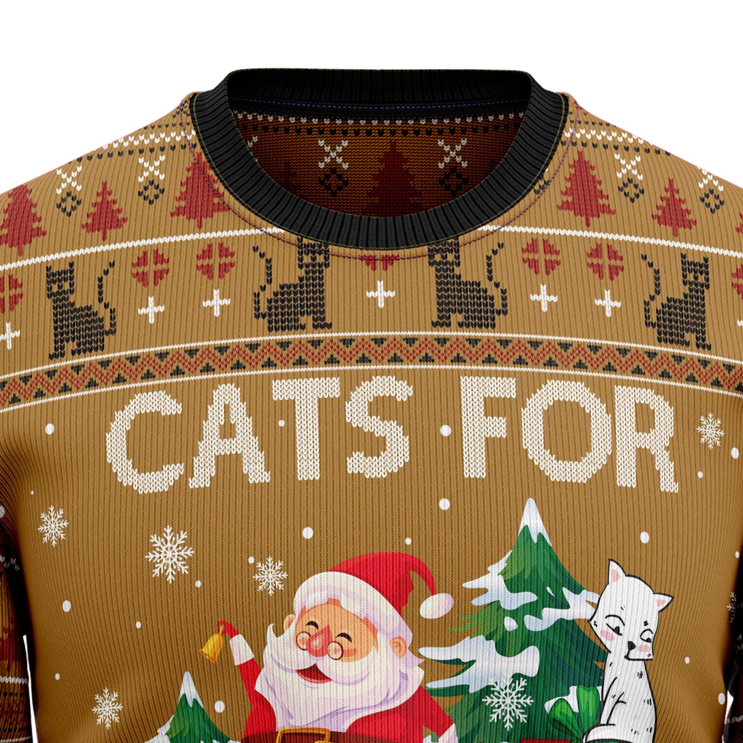 Cats For Everybody G51022 Ugly Christmas Sweater