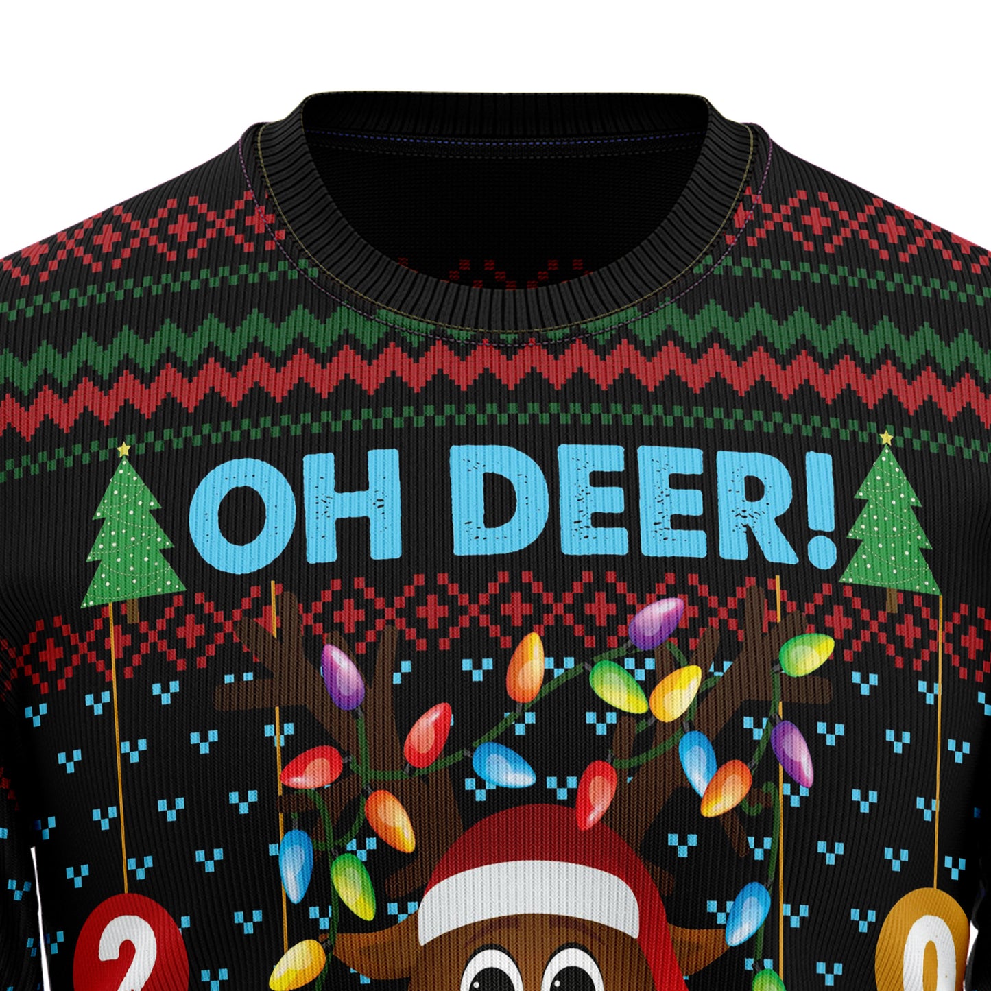 Oh Deer TY0411 Ugly Christmas Sweater