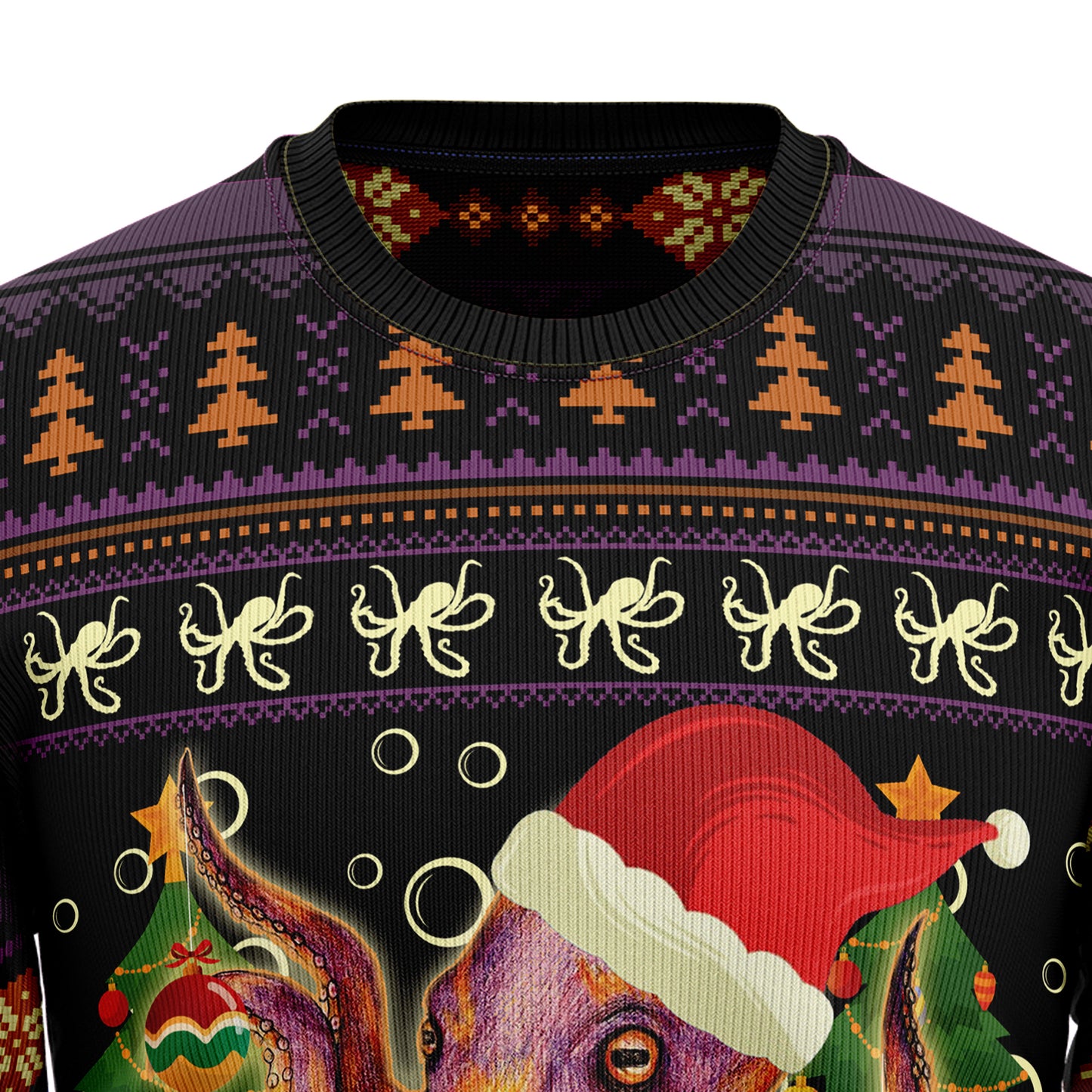 Octopus Ornament TG5106 Ugly Christmas Sweater
