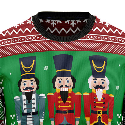 Nutcracker Party Cracking T2210 Ugly Christmas Sweater