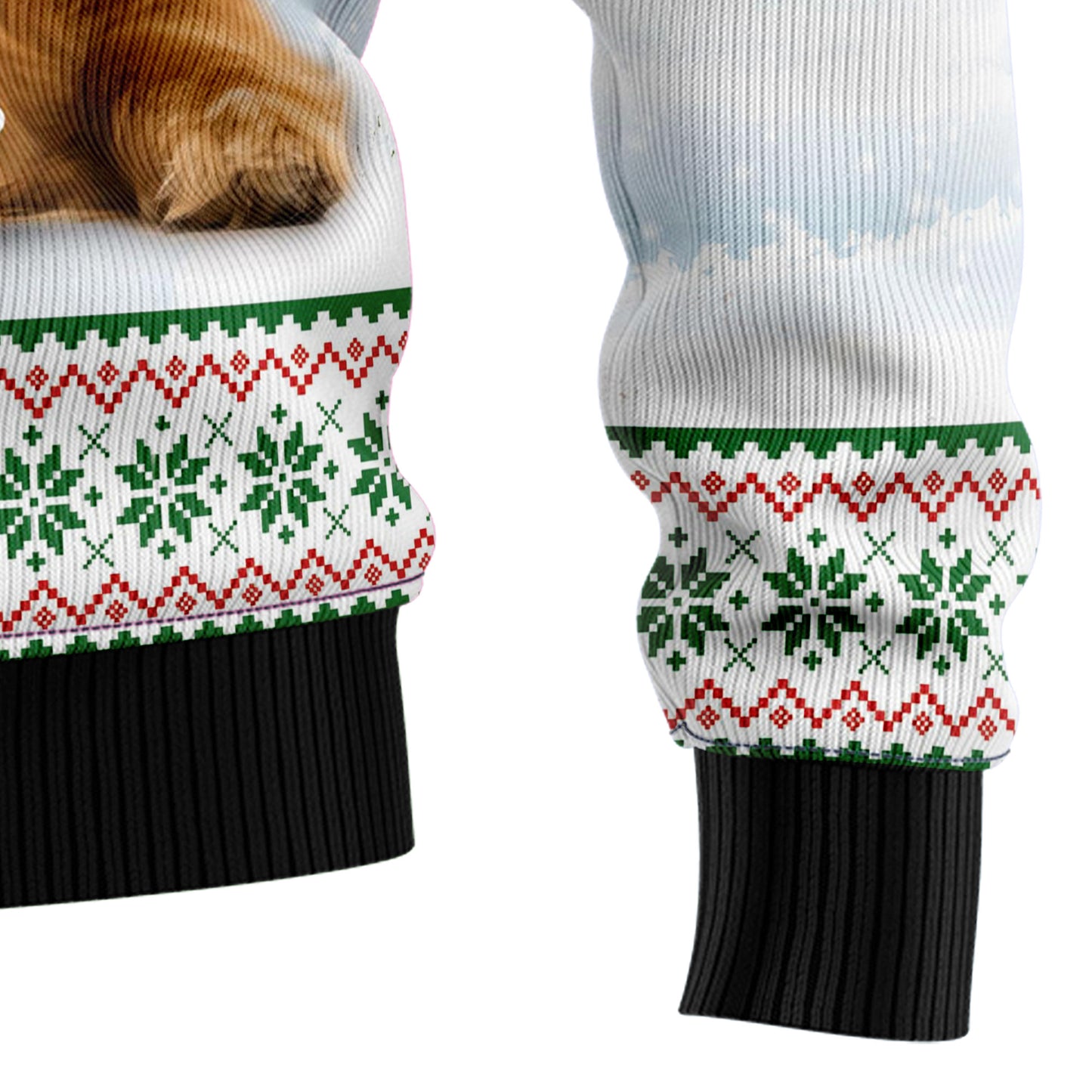 Dreaming Golden Retriever Under Snow TG51015 Ugly Christmas Sweater