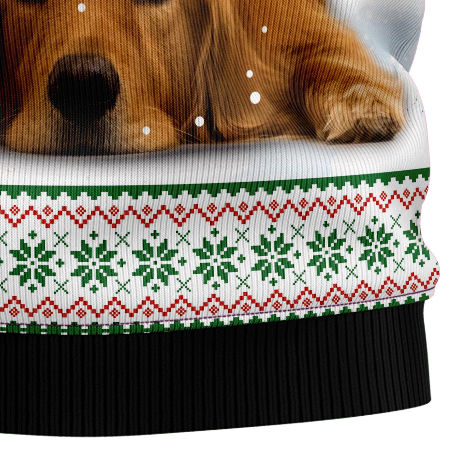 Dreaming Golden Retriever Under Snow TG51015 Ugly Christmas Sweater