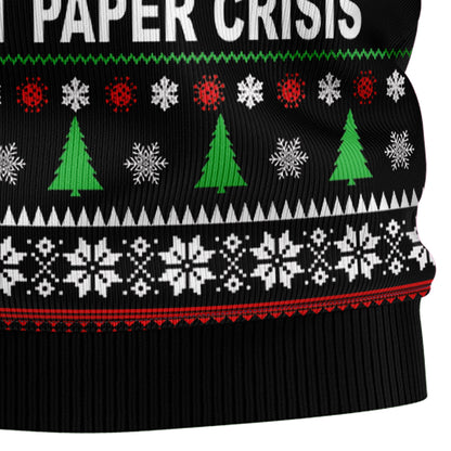 I Survived The Great Toilet Paper Crisis HT091230 Ugly Christmas Sweater