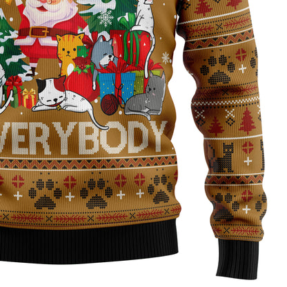 Cats For Everybody G51022 Ugly Christmas Sweater