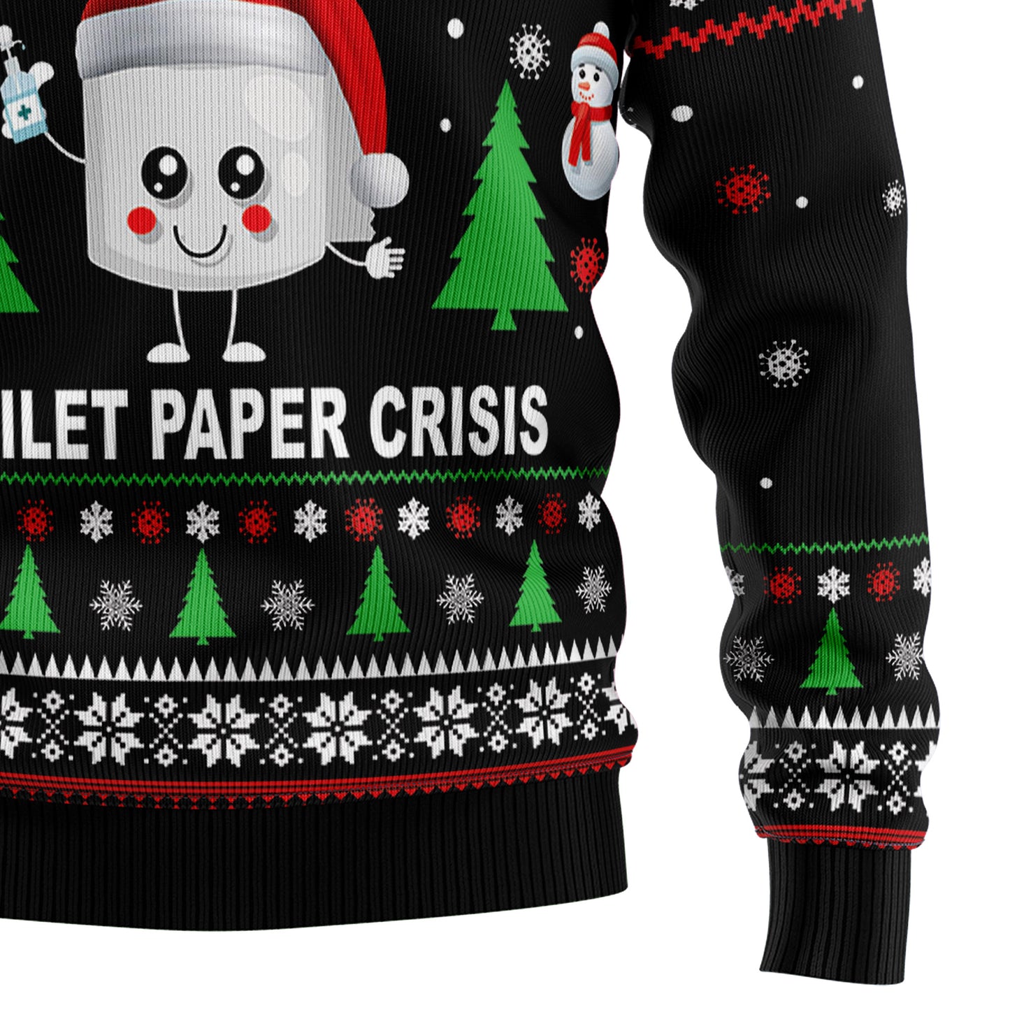 I Survived The Great Toilet Paper Crisis HT091230 Ugly Christmas Sweater