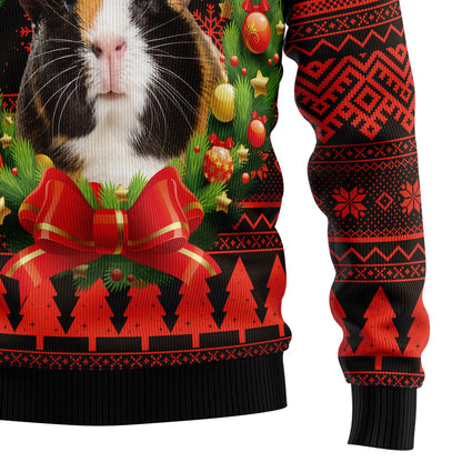 Cute Guinea Pig TG5115 Ugly Christmas Sweater