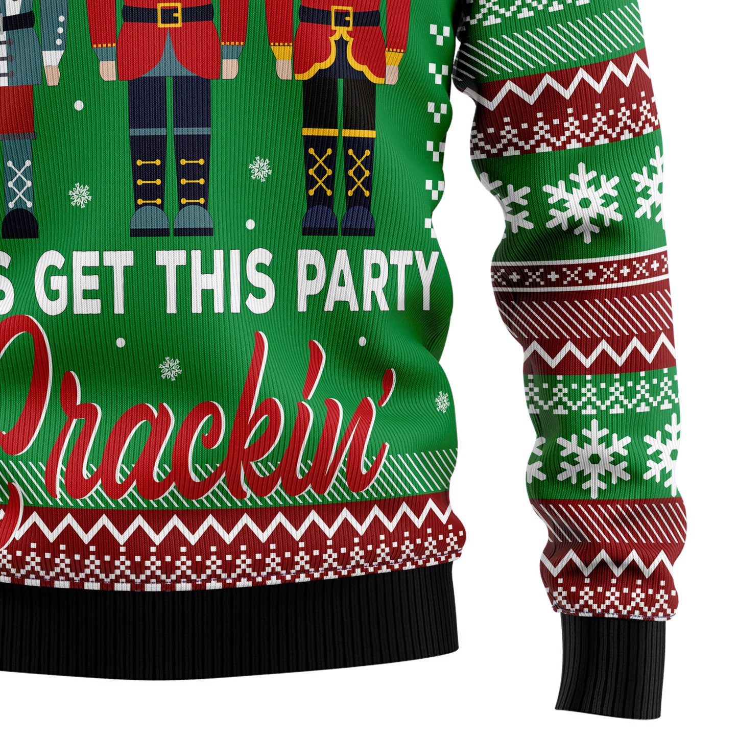 Nutcracker Party Cracking T2210 Ugly Christmas Sweater