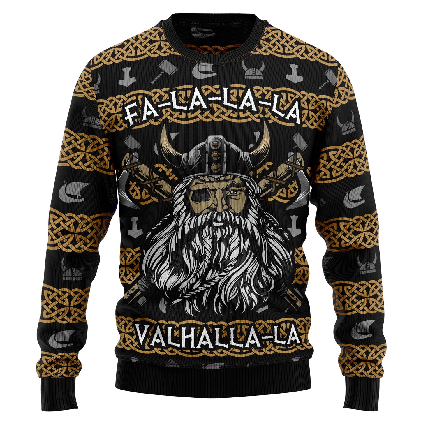 Valhalla La La La HZ92521 Ugly Christmas Sweater