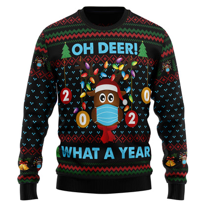 Oh Deer TY0411 Ugly Christmas Sweater