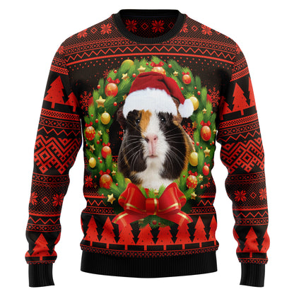 Cute Guinea Pig TG5115 Ugly Christmas Sweater