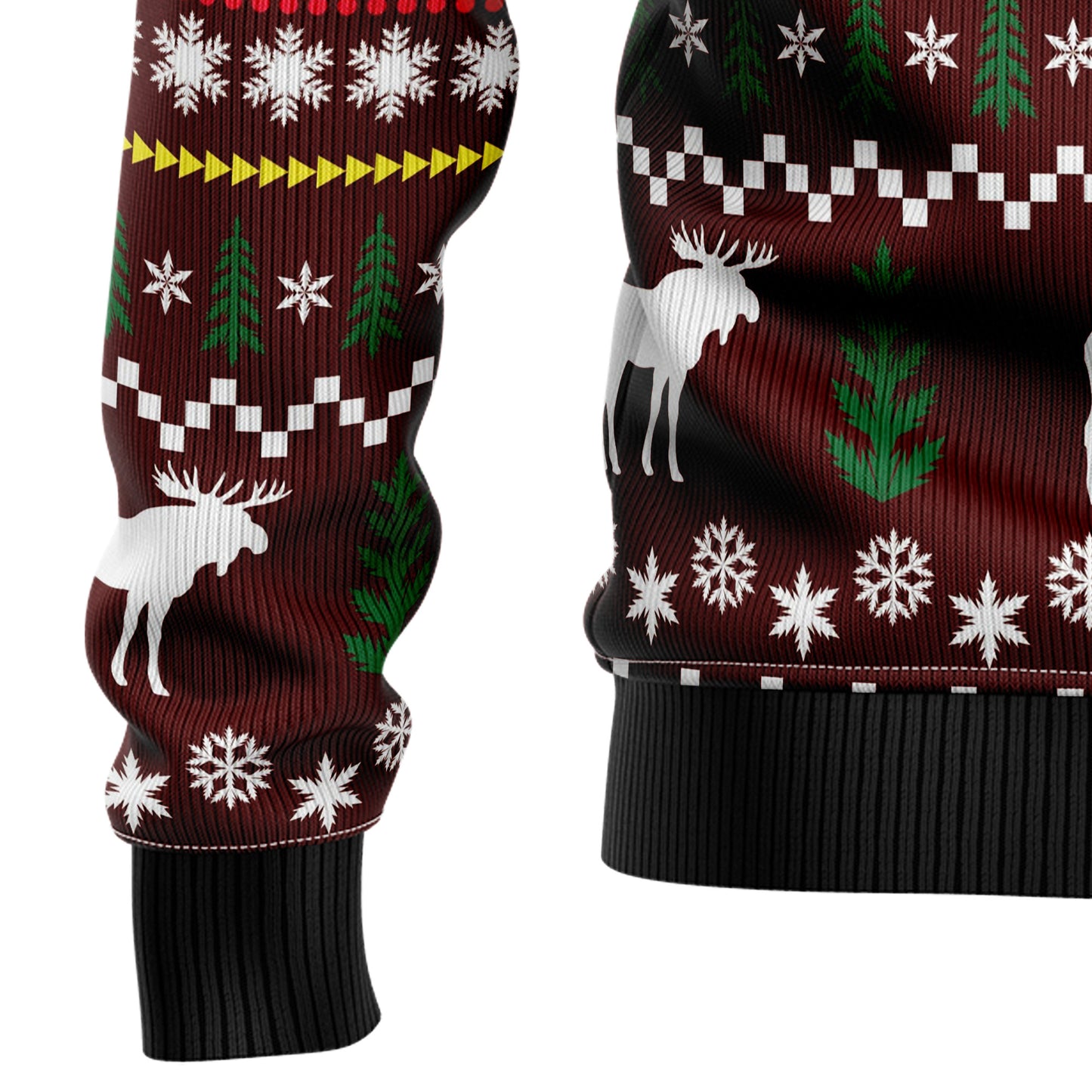 Oops, I Moosed Up TY610 Ugly Christmas Sweater