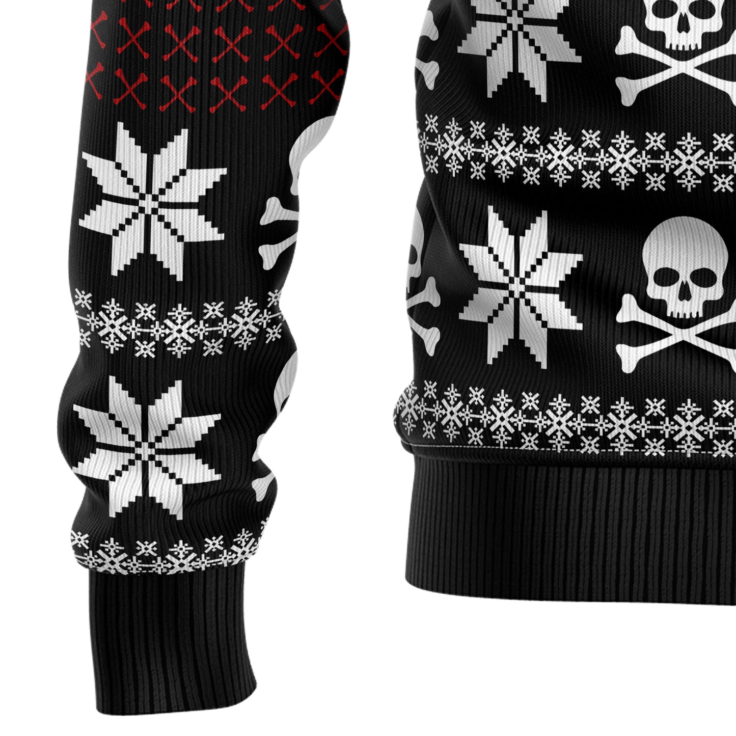 Skull Jolly Face TY510 Ugly Christmas Sweater