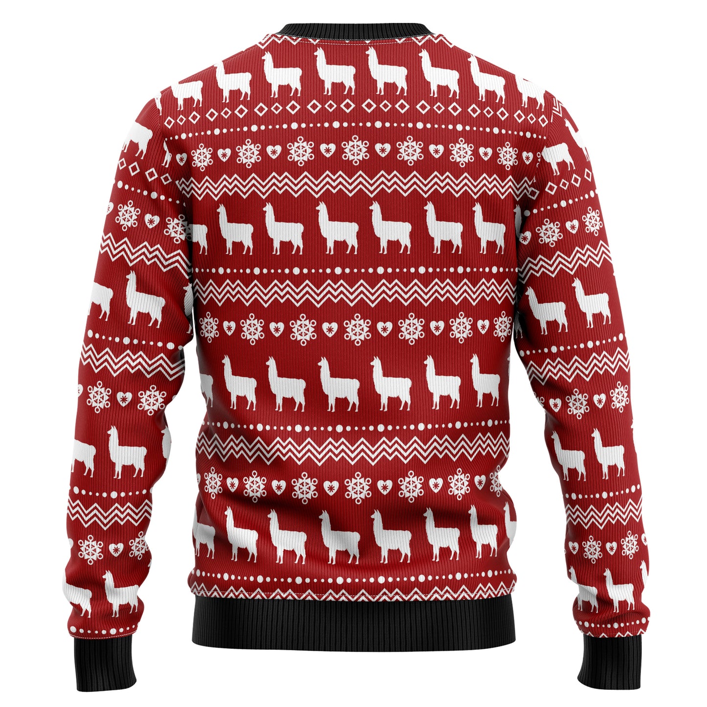Llama La La HZ101611 Ugly Christmas Sweater