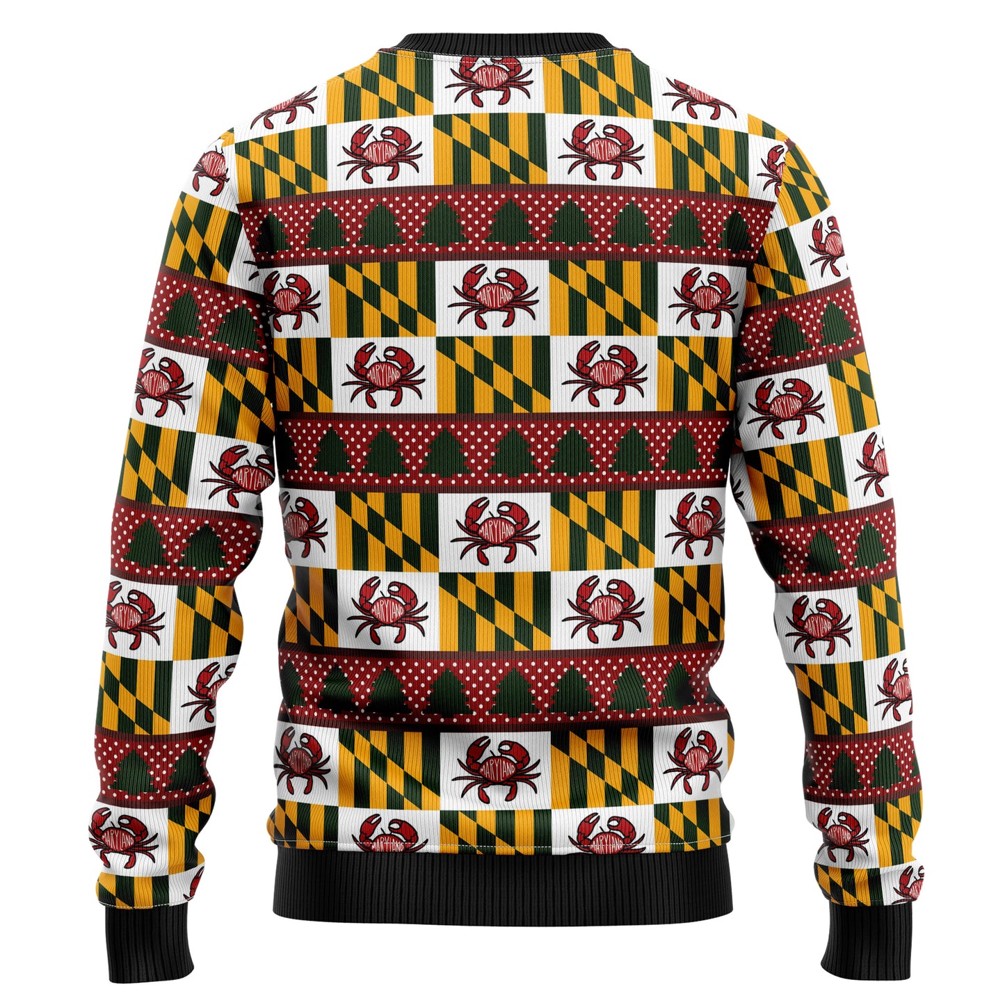 Maryland Symbols Christmas T2810 Ugly Christmas Sweater