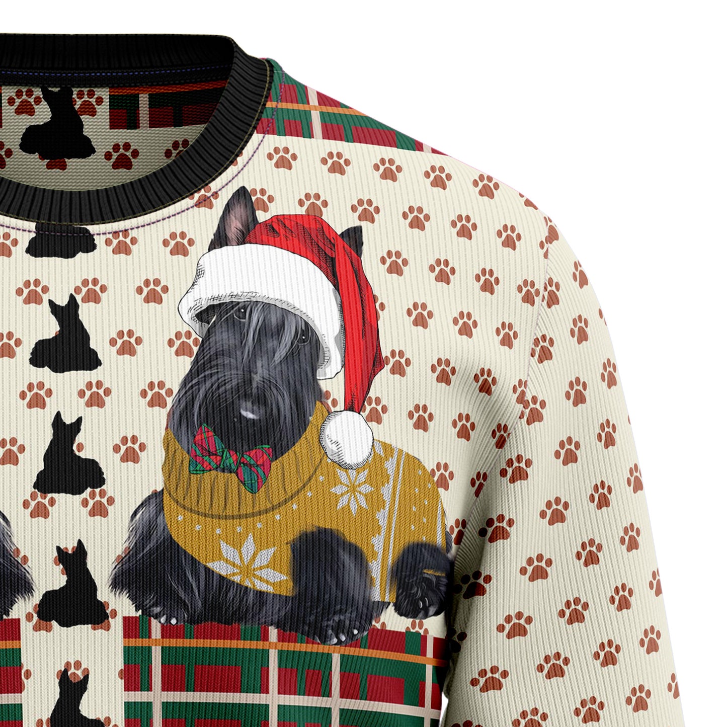 Scottish Terrier Christmas T249 Ugly Christmas Sweater