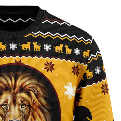 Lion Xmas TY110 Ugly Christmas Sweater