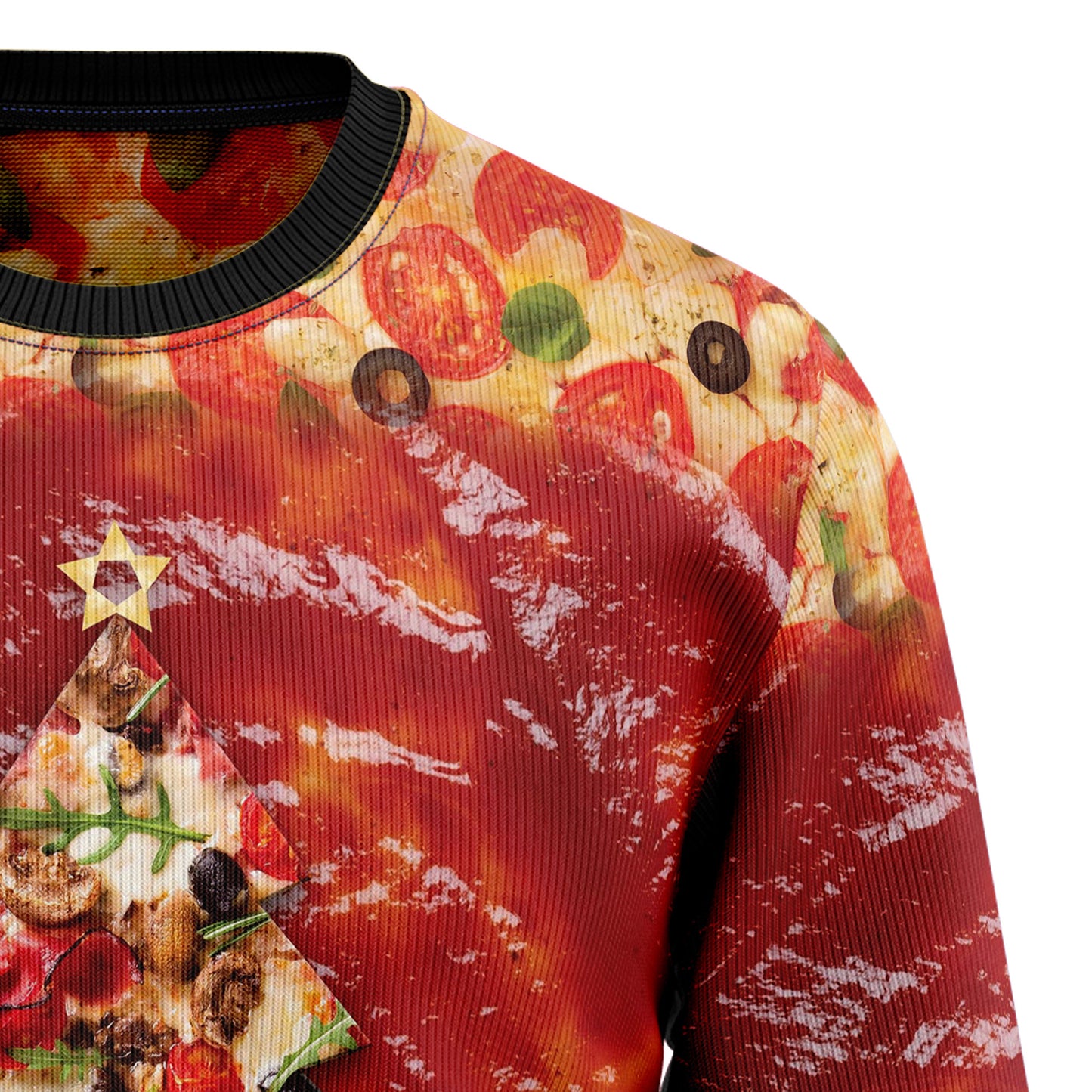 All I Want for Christmas is Pizza HZ100509 Ugly Christmas Sweater