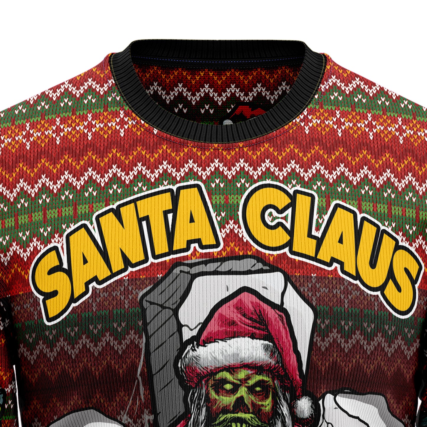 Santa Claus Zombie Because You Stopped Believing HT100908 Ugly Sweater