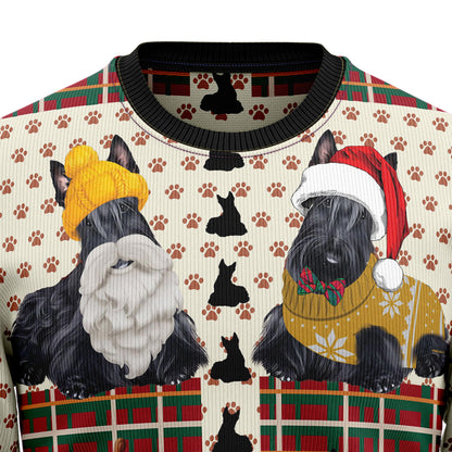 Scottish Terrier Christmas T249 Ugly Christmas Sweater