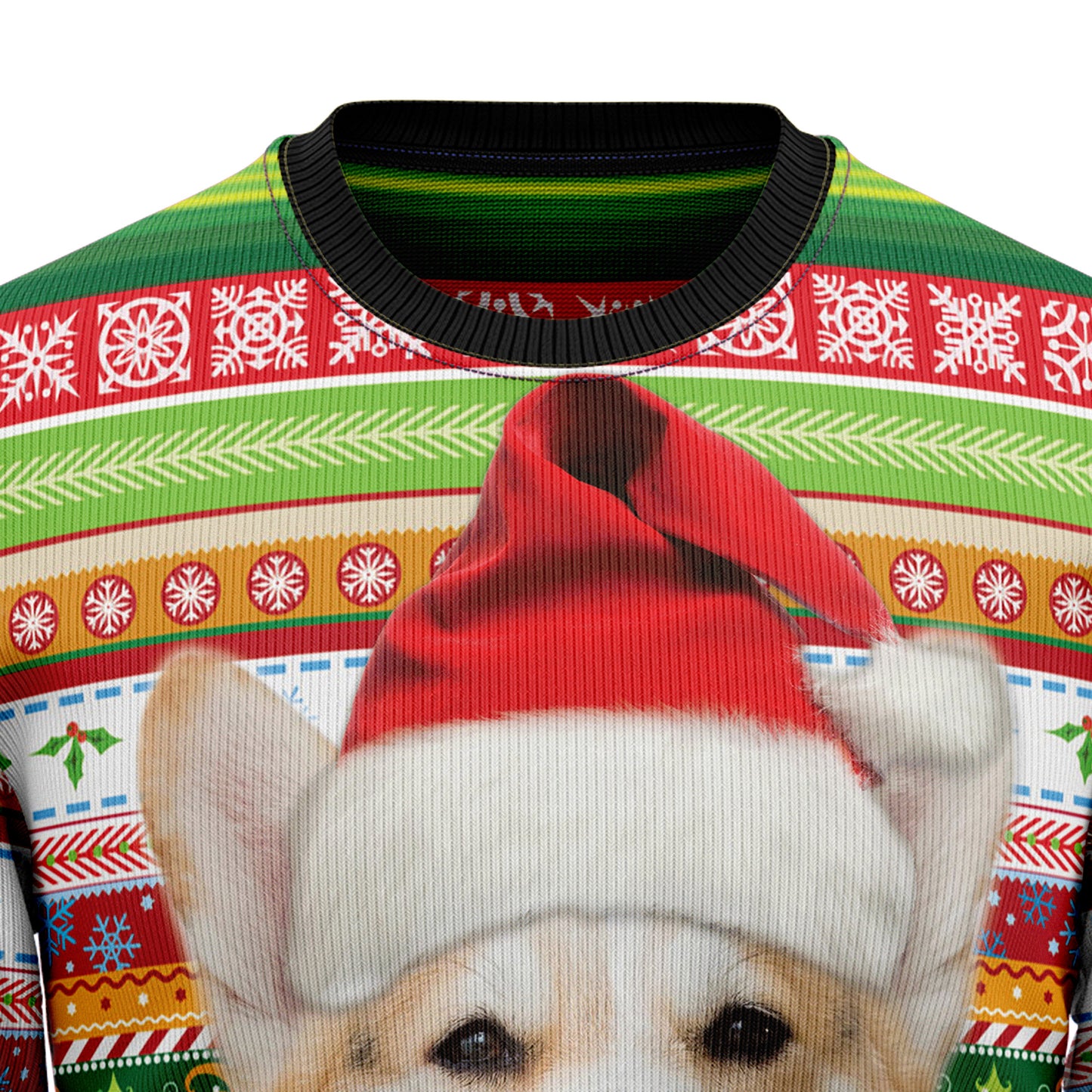 Custom Photo Dog Merry Christmas G5128 Ugly Christmas Sweater