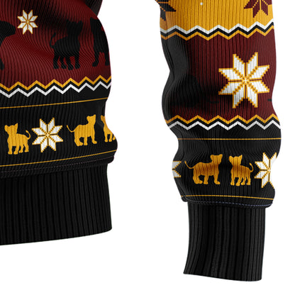 Lion Xmas TY110 Ugly Christmas Sweater