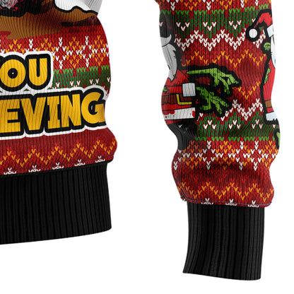 Santa Claus Zombie Because You Stopped Believing HT100908 Ugly Sweater