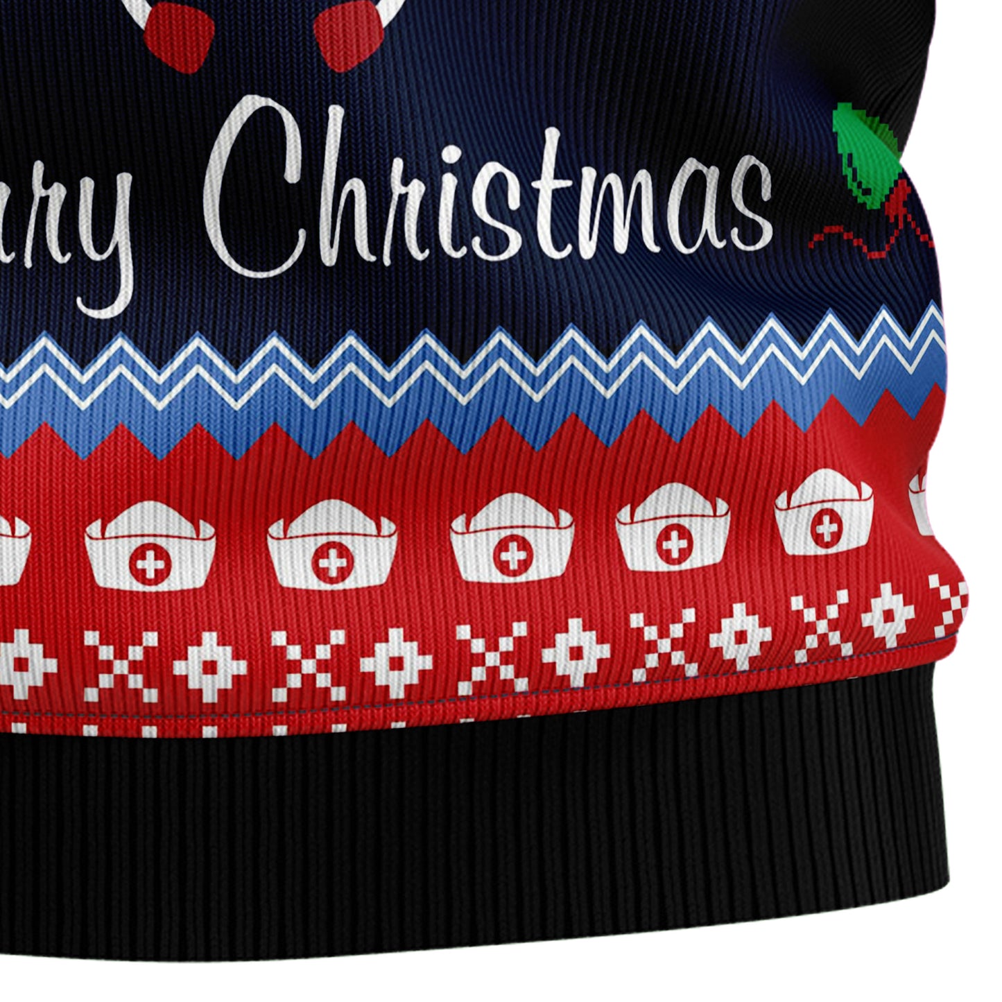 Merry Christmas Nurse HZ102108 Ugly Christmas Sweater