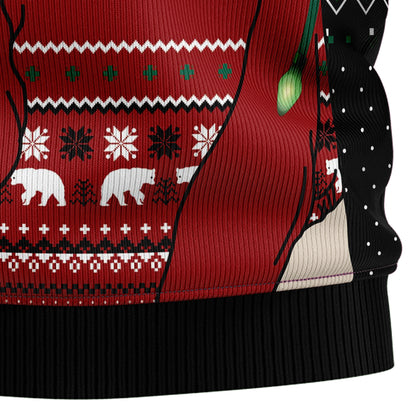 Let‘s Glow Polar Bear G5129 Ugly Christmas Sweater