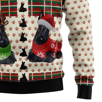 Scottish Terrier Christmas T249 Ugly Christmas Sweater