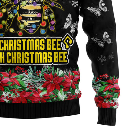 Oh Christmas Bee Oh Christmas Bee HT071207 Ugly Christmas Sweater